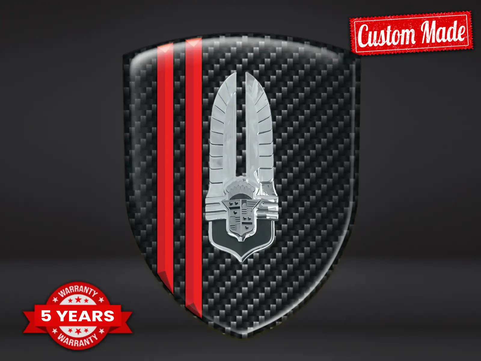 Cadillac Custom Domes Aufkleber Luxus Edition Drift Badge